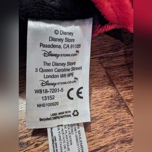The Disney store Mickey Mouse Plush  In excellent condition - Picture 5 of 6